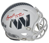 Larry Brown Autographed "72 MVP" Commanders 2024 STS Mini Helmet Beckett