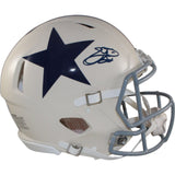 Emmitt Smith Signed Dallas Cowboys Authentic Retro Helmet Beckett WIT 57526