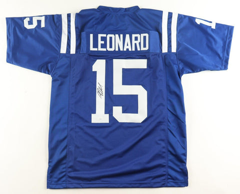 Riley Leonard Signed Indianapolis Colts Jersey (JSA) Ex-Notre Dame Quarterback