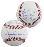 Mariano Rivera & Luis Gonzalez "Sorry Mo" Signed Oml Baseball BAS Witnessed