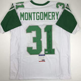 Autographed/Signed Wilbert Montgomery Inscribed Philadelphia White Football Jers