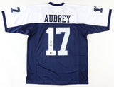 Brandon Aubrey Signed Dallas Cowboys Throwback Jersey (Beckett) 2023 Pro Bowl PK