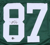 Romeo Doubs Signed Green Bay Packer Jersey (Beckett) 2022 4th Round Pck / Nevada