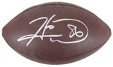 Steelers Hines Ward Authentic Signed Super Grip NFL Football BAS Witnessed