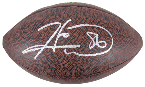 Steelers Hines Ward Authentic Signed Super Grip NFL Football BAS Witnessed