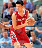 Yao Ming Signed Houston Rockets Jersey (Beckett) #1 Overall Pick 2002 NBA Draft