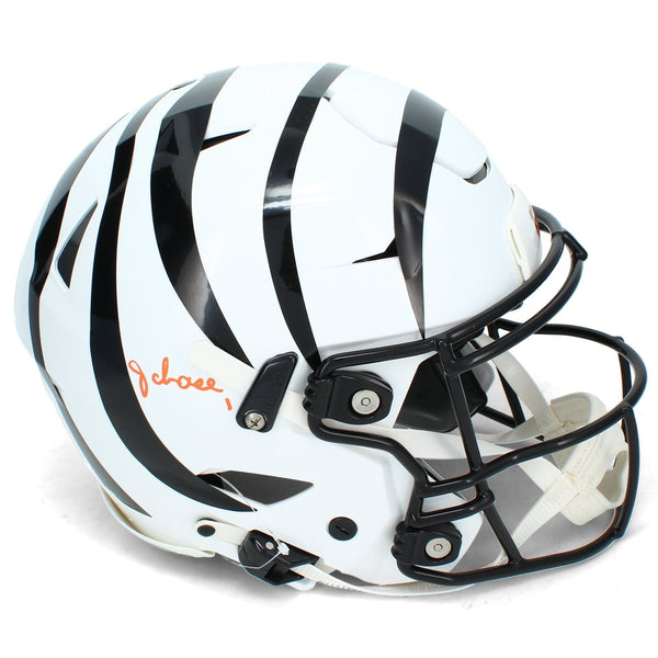 Ja'Marr Chase Autographed Bengals Alternate Speedflex Authentic Helmet Beckett