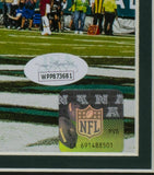 Miles Sanders Signed Framed Philadelphia Eagles 8x10 Celebration Photo JSA ITP
