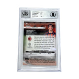 Kaka Signed 2022-23 Topps Stadium Club Chrome Green /125 - BGS 9 AUTO 10