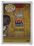 Lakers Magic Johnson Authentic Signed Funko Pop Vinyl Figure w/ Red Sig BAS Wit