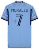 Alfredo Morales New York City FC Signed Match-Used #7 Jersey 2023 MLS Season - M