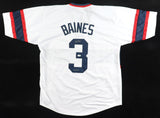 Harold Baines Signed Chicago White Sox Jersey Inscribed "HOF 19" (JSA) DH