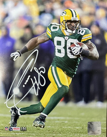 Packers SB Champ Receiver DONALD DRIVER Signed 8x10 Photo #28 AUTO
