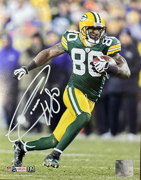 Packers SB Champ Receiver DONALD DRIVER Signed 8x10 Photo #28 AUTO