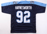 Albert Haynesworth Signed Tennessee Titans Jersey (Beckett) 2xPro Bowl D.T.