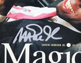 Lakers Magic Johnson Signed December 1990 Sports Illustrated Magazine BAS Wit