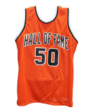 Ralph Sampson Autographed College Style HOF Orange Jersey Beckett 41173