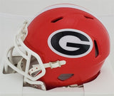 Devonte Wyatt Signed Georgia Bulldogs Mini Helmet (JSA COA) Green Bay Packers DE