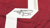 TEXAS A&M AGGIES JOHNNY MANZIEL AUTOGRAPHED MAROON JERSEY JSA STOCK #237094
