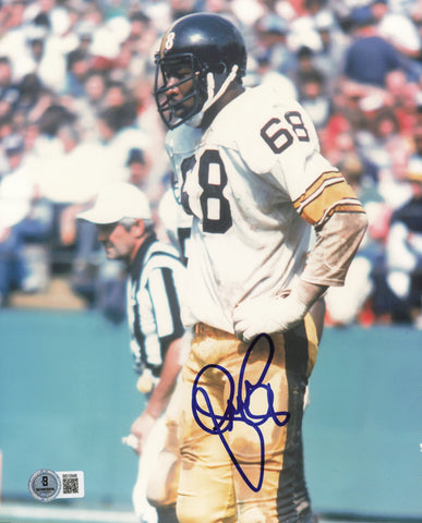 L.C. Greenwood Autographed 8x10 Photo Pittsburgh Steelers Beckett QR #BS12948