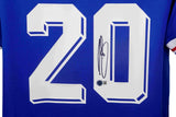David Trezeguet Signed Team France Adidas Authentic Jersey (Beckett) Striker