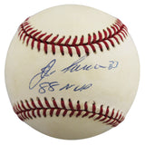 Athletics Jose Canseco "88 MVP" Signed Gene Budig OAL Baseball BAS #BU87533