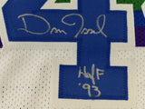 Dan Issel Signed Nuggets White Jersey Inscribed "HOF 93"(JSA COA) 6xNBA All Star