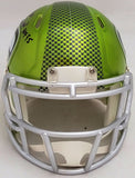LARGENT & ZORN AUTOGRAPHED SEAHAWKS FLASH GREEN SPEED MINI HELMET MCS 211062