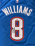 Jalen Williams Signed Jersey PSA Oklahoma City Thunder Autographed