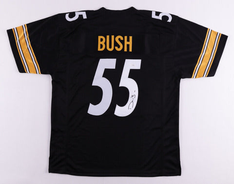 Devin Bush Signed/Autographed Steelers Custom Football Jersey JSA 164557