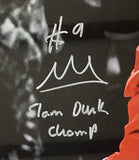 Mac McClung Signed Framed 16x20 76ers NBA Slam Dunk Contest Photo JSA