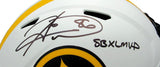Hines Ward Signed/Inscr Steelers Lunar Eclipse Rep Full Size Helmet JSA 161910