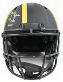 Doug Williams John Riggins Mark Rypien Signed F/S Eclipse Speed Authentic Helmet