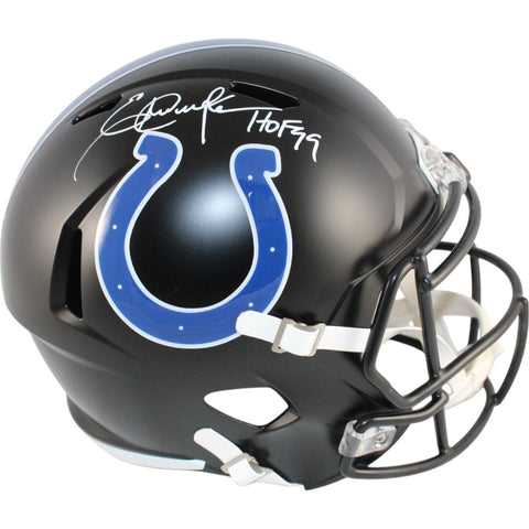 Eric Dickerson Autographed Indianapolis Colts 23Alt F/S Helmet HOF Beckett 49202