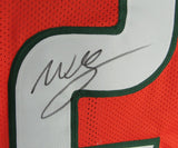 Willis McGahee Signed/Auto Univ of Miami Custom Football Jersey JSA 161113