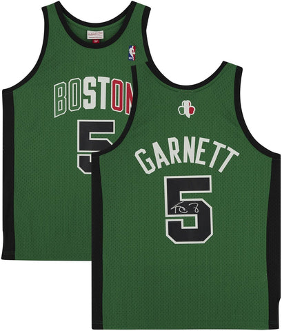 Kevin Garnett Boston Celtics Signed Mitchell & Ness 2007-08 Italy Jersey