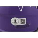 Ed Reed Autographed Baltimore Ravens Rave Mini Helmet Beckett Witness 49251