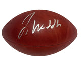Jaylen Waddle Autographed NFL Football -- Denver Broncos | Fanatics COA