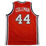 Autographed/Signed Derrick Coleman Syracuse Orange College Jersey Beckett COA