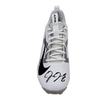 Josh Jacobs Signed Green Bay Packers Nike Alpha Menace 4 White Cleat