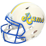 Davante Adams Autographed Los Angeles Rams RETRO Speed Authentic Helmet JSA