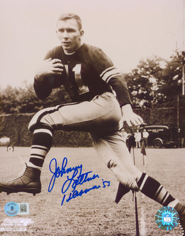 Notre Dame Johnny Lattner "Heisman '53" Authentic Signed 8x10 Photo BAS #BL91200