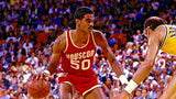 Ralph Sampson Signed Houston Rockets Red Home Jersey (PSA COA) HOF 2012