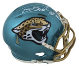 Tony Boselli Signed Jacksonville Jaguar Mini Helmet Inscribed "HOF 22" (Beckett)