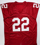 Emmitt Smith Autographed Red Pro Style Jersey - Beckett W Hologram *Black