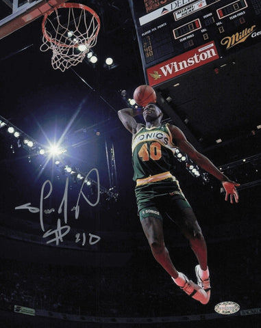 Shawn Kemp Autographed Signed 8x10 Photo Seattle Supersonics MCS Holo #87409