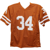 Ricky Williams Autographed/Signed College Style Orange Jersey "HT" TRI 43350
