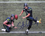 Steven Hauschka Autographed Signed 8x10 Photo Seattle Seahawks MCS Holo #63132