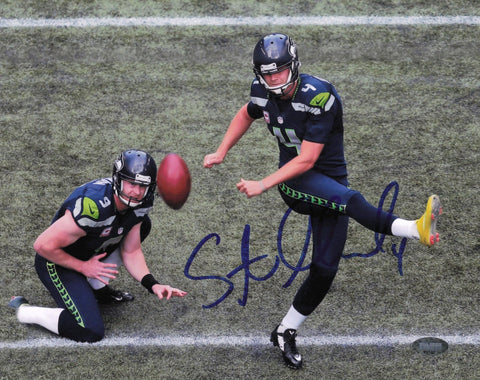 Steven Hauschka Autographed Signed 8x10 Photo Seattle Seahawks MCS Holo #63132