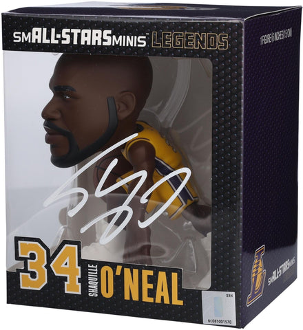 Shaquille O'Neal Los Angeles Lakers Signed smALL-STARS Minis 6" Vinyl Figurine